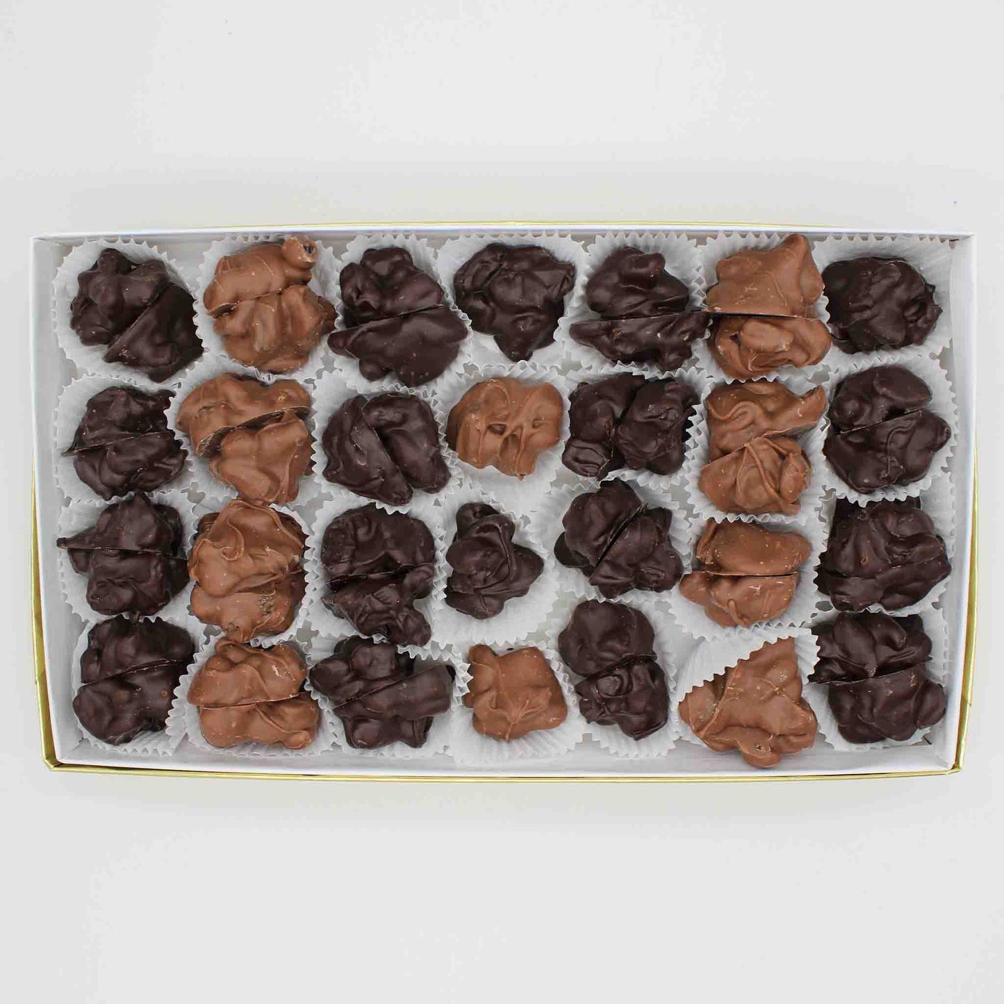 Chocolate Covered Raisin Clusters 1lb Box