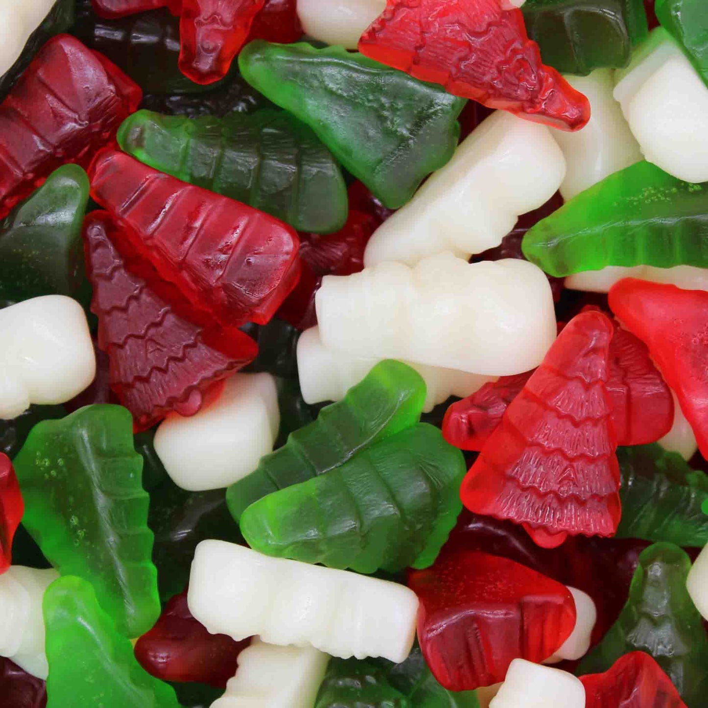 Christmas Gummi Snowmen Trees