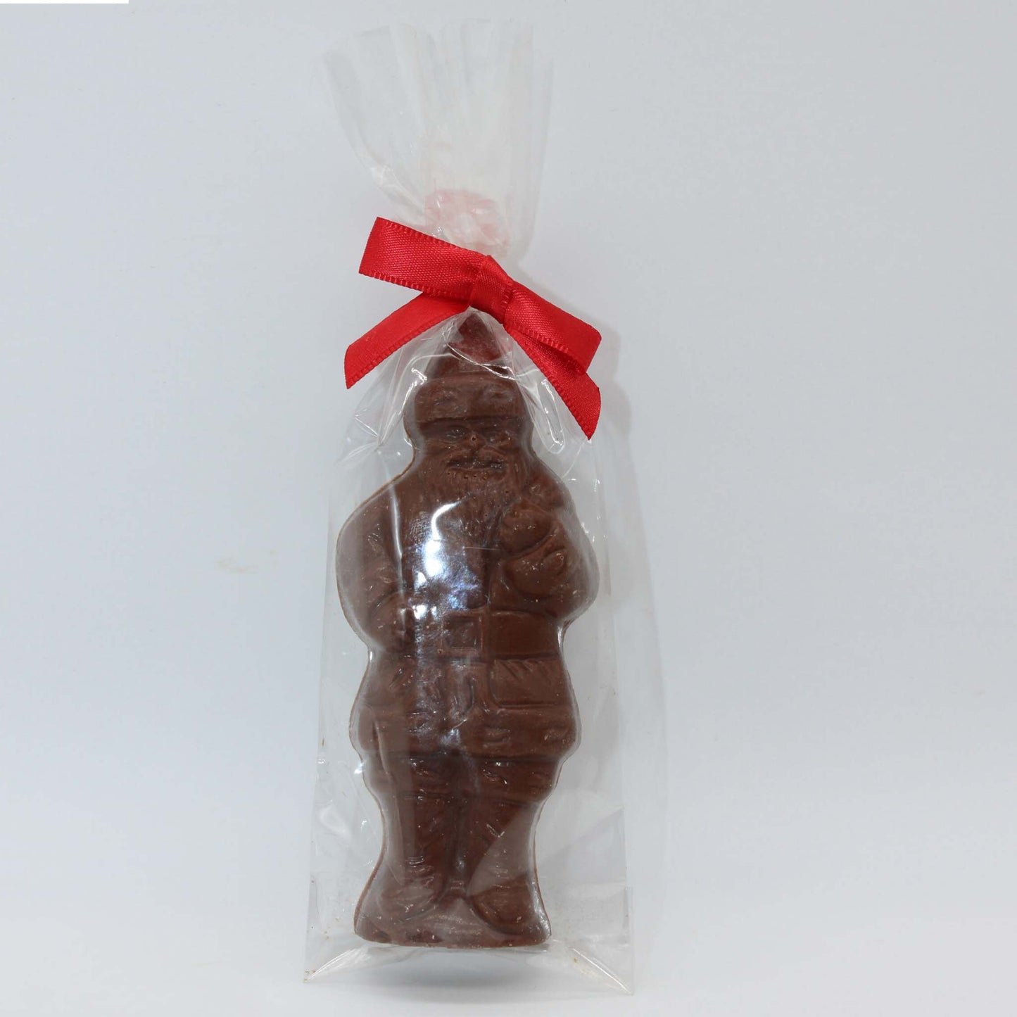 Small Solid Chocolate Santa