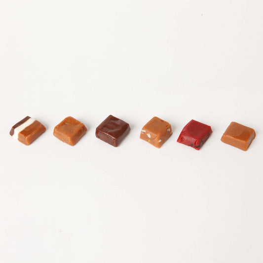 Muths Wrapped Caramels Pieces Unwrapped