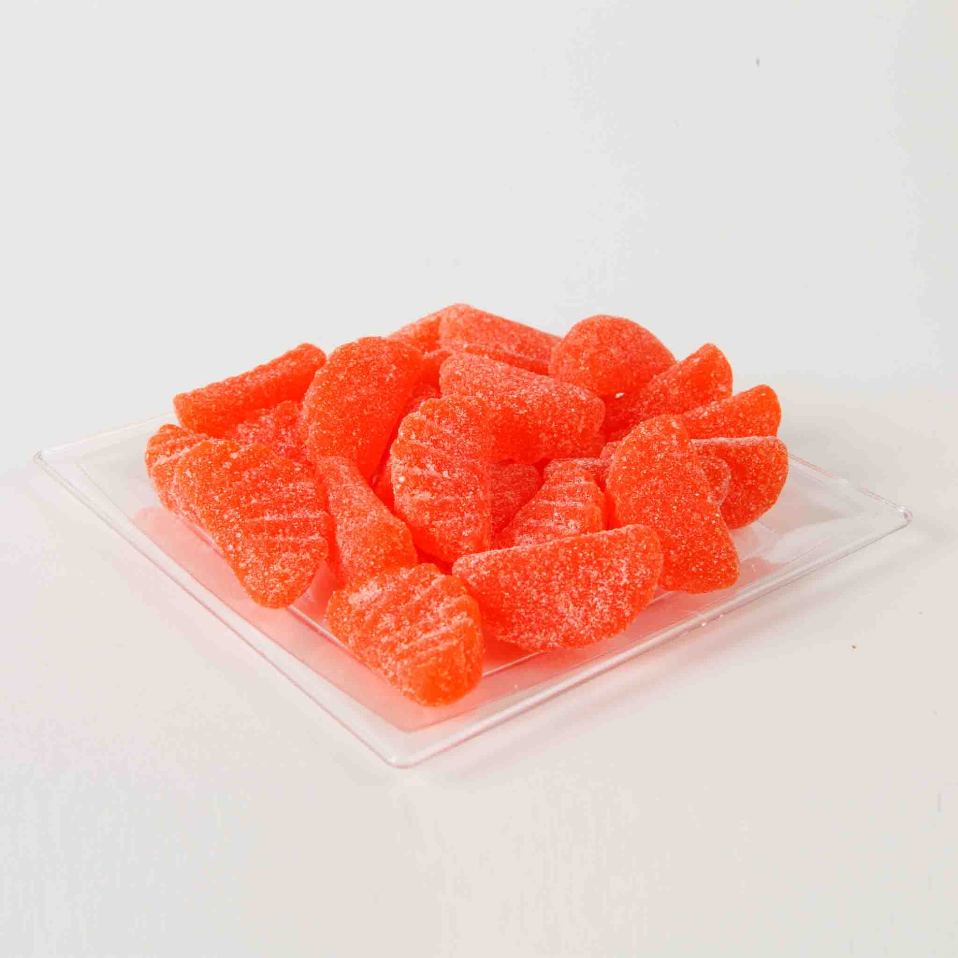Orange Slices Glass Tray