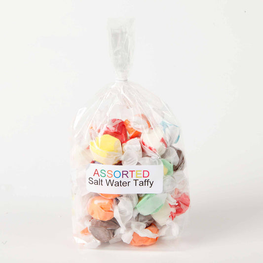 Salt Water Taffy Assorted Flavors 8oz Bag