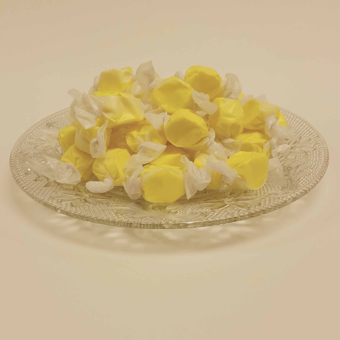 Salt Water Taffy Banana Glass Tray