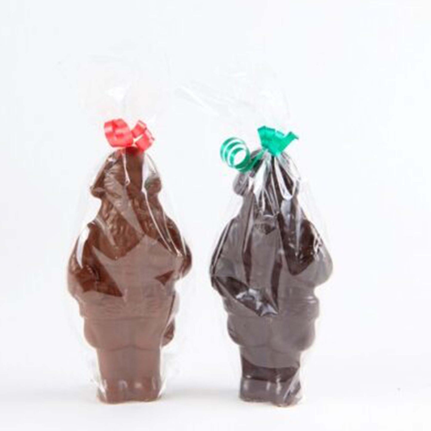 Solid Chocolate Santa Claus (3D)