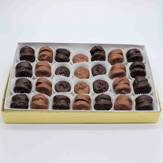 Chocolate Covered Cream Mint Patties 1lb Box