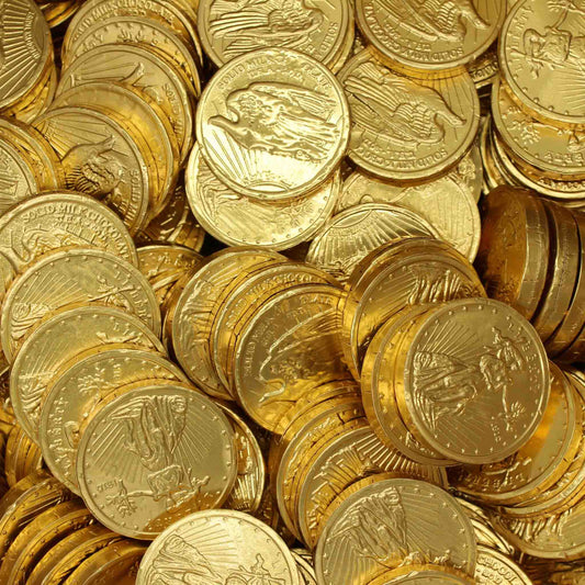 Milk Chocolate Gold Coins