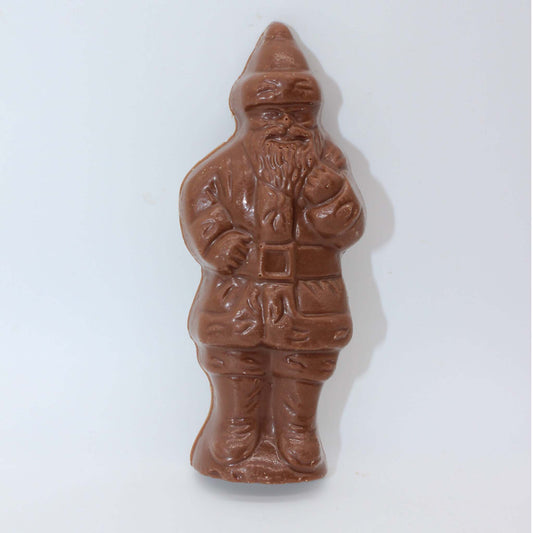 Small Solid Chocolate Santa