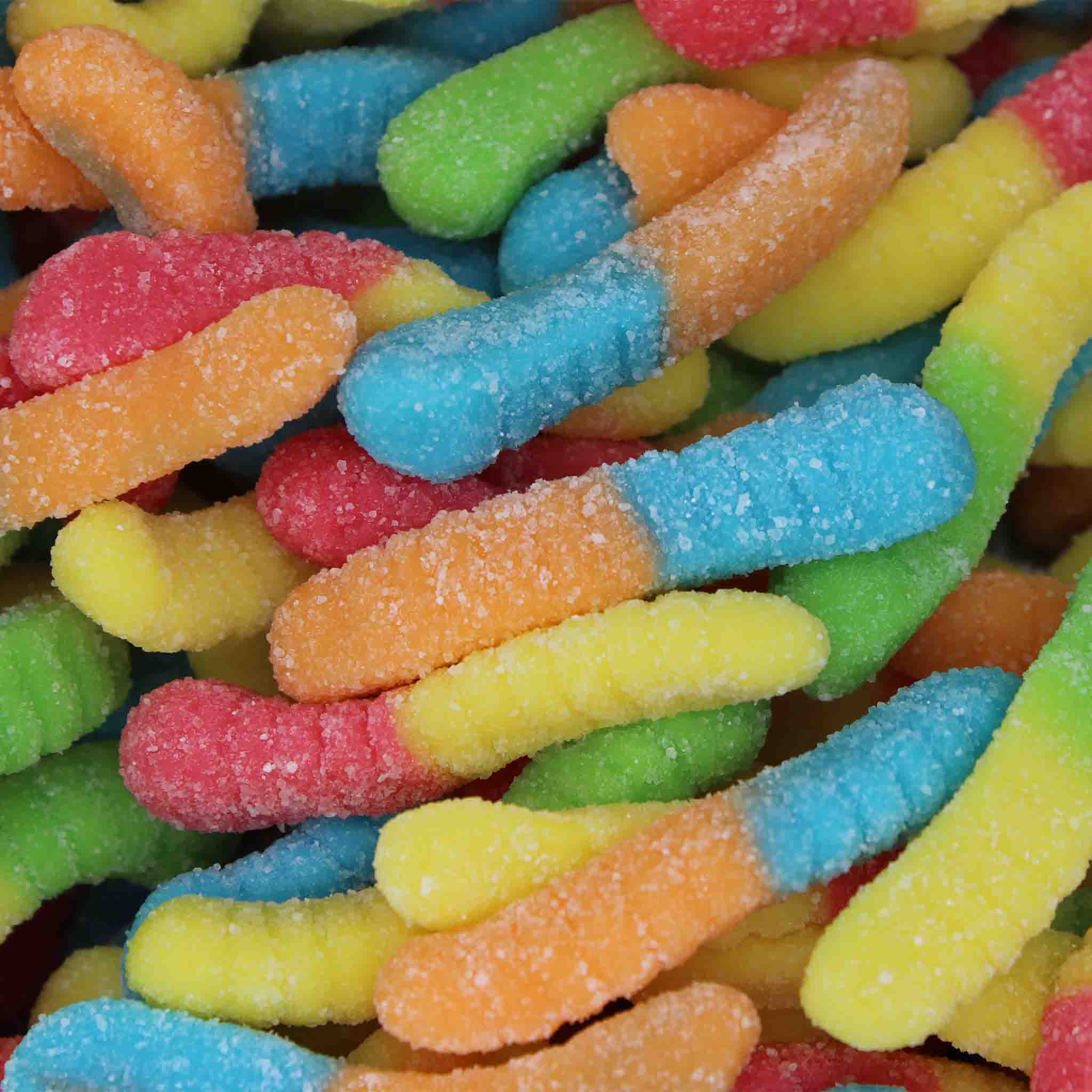 Sour Gummi Worms – Muth's Candies